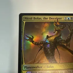 Foil Nicol Bolas, the Deceiver Foil Magic Gathering Hour of Devastation #205 FF - Image 2