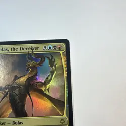 Foil Nicol Bolas, the Deceiver Foil Magic Gathering Hour of Devastation #205 FF - Image 3