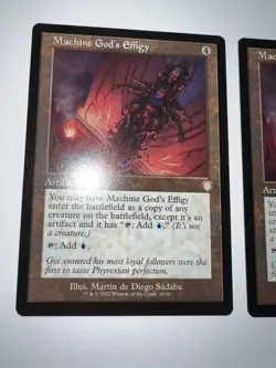 Machine God's Effigy (Retro Frame) Commander: the Brothers' War Regular - Image 2