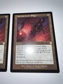 Machine God's Effigy (Retro Frame) Commander: the Brothers' War Regular - Image 5