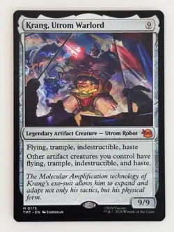 MTG Krang Utrom Warlord Normal M Teenage Mutant Ninja Turtles TMT 175 NM Magic - Image 1