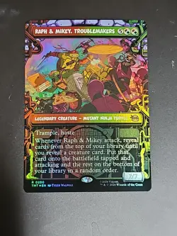 Teenage Mutant Ninja Turtles, Raph & Mikey, Troublemakers - Foil - Image 1