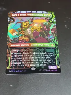 Teenage Mutant Ninja Turtles, Raph & Mikey, Troublemakers - Foil - Image 2