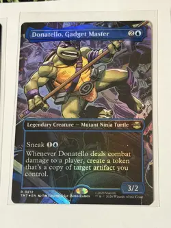 Donatello, Gadget Master Borderless Teenage Mutant Ninja Turtles Foil 212 - Image 1