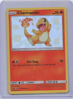 Charmander SV6/SV94 Rare Shiny Hidden Fates Shiny Vault Pokemon Near Mint - Image 1