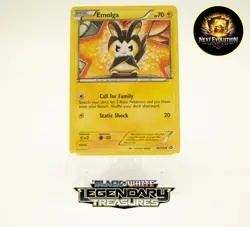 Emolga BW: Legendary Treasures Pokemon 49/113 LP - Image 1
