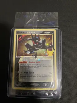 SEALED Greninja Gold Star SWSH144 Pokemon Celebrations - Image 1