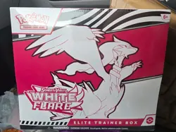 Pokemon TCG Scarlet Violet White Flare Elite Trainer Box - Image 1