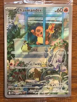 Pokemon TCG Charmander Obsidian Flames #044 Black Star Promo Card, Sealed - Image 3