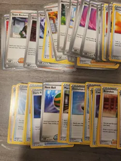 Mystery Lot Of 30 Trainer Cards authentic Pokemon Trainers - Image 3