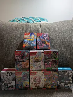 Pokemon TCG scarlet and violet booster bundle variety pack - 10 booster boxes!!! - Image 1