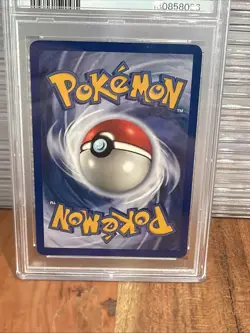 1999 Pokemon Base Set Unlimited Alakazam #1 - Holo PSA 7 - Image 4
