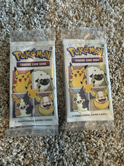 Pokemon 25th Anniversary MPG120 Sealed New General Mills 3 Additional Card Pack - Image 1
