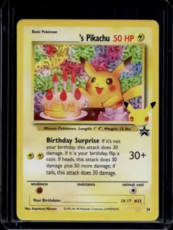 2021 Pokemon SWSH Celebrations Pikachu Classic Collection #24 - Image 1