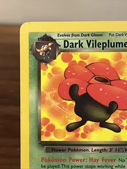 Dark Vileplume - 30/82 - Pokemon Team Rocket Unlimited Rare Card WOTC NM - Image 3