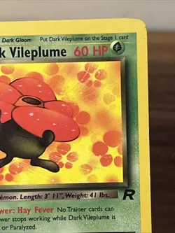Dark Vileplume - 30/82 - Pokemon Team Rocket Unlimited Rare Card WOTC NM - Image 4