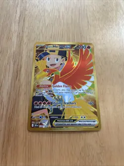 Pokemon TCG Ethan's Ho-Oh EX 239/182 Sv10: Destined Rivals Gold Holo Card - Image 2