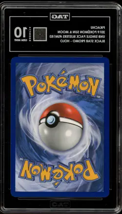 Pokemon Pikachu Unbroken Bonds Blister Pk. Black Star Holo Promo SM183 TAG 10 - Image 2