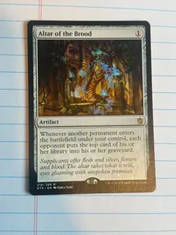 Khans of Tarkir Magic: The Gathering Altar of the Brood Magic the Gathering Card - Image 1
