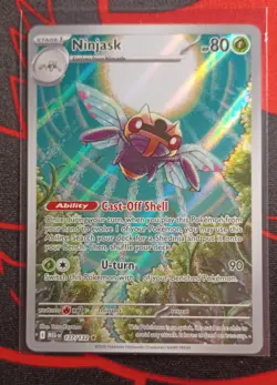 Pokemon TCG - Mega Evolutions - Ninjask 137/132 Illustration Rare - English - Image 1
