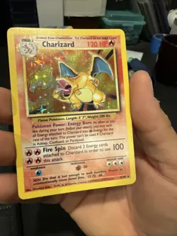 Pokemon Charizard Base Set 4/102 - Image 5
