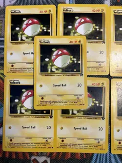 VOLTORB - 69/82 - Team Rocket - Pokemon Card (x7) Common Vintage- Set Of 7 💎🔥 - Image 3