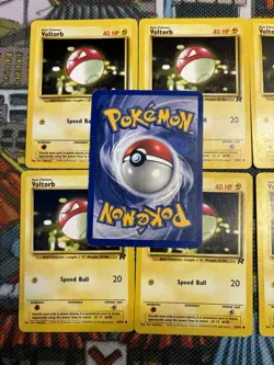 VOLTORB - 69/82 - Team Rocket - Pokemon Card (x7) Common Vintage- Set Of 7 💎🔥 - Image 4