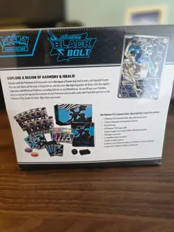 Pokemon TCG Black Bolt Elite Trainer Box ETB Sealed Mint 🔥 - Image 2