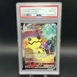 Pokemon Brilliant Stars Mimikyu Vmax TG17/TG30 Trainer Gallery Full Art PSA 10 - Image 1