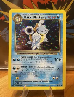 Dark Blastoise #4/110 Legendary Collection Holo Rare Pokemon WOTC - NM - Image 1