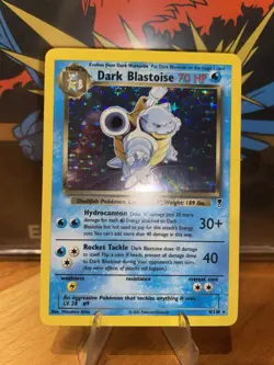 Dark Blastoise #4/110 Legendary Collection Holo Rare Pokemon WOTC - NM - Image 2
