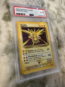 1999 Pokemon Base Set - Zapdos 16/102 Holo [PSA 6] - Image 5