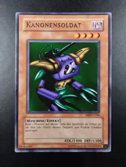 YUGIOH 2003 | CANNON SOLDIER | MRD-G106 | GERMAN | RARE | EXCELLENT (LP) - Image 5
