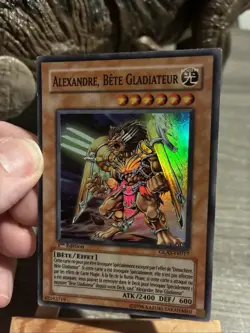 Carte Yu Gi Oh Alexandre Bete Gladiateur Glas Fr017 Super Rare 1st Edition - Image 5
