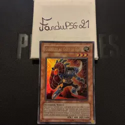 Guerrier au Gant de Force DP09-FR013 Carte Ultra Rare YuGiOh! Francais 1st Ed - Image 1