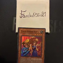 Carte Yu Gi Oh TOON GEMINI ELFE DL6 En001 Yugioh - Image 1
