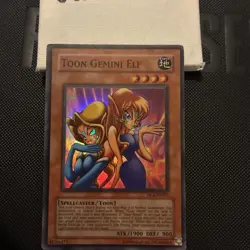 Carte Yu Gi Oh TOON GEMINI ELFE DL6 En001 Yugioh - Image 2