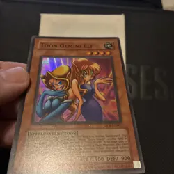 Carte Yu Gi Oh TOON GEMINI ELFE DL6 En001 Yugioh - Image 3