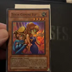 Carte Yu Gi Oh TOON GEMINI ELFE DL6 En001 Yugioh - Image 4