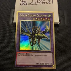 YU-GI-OH! Gaia le Dragon Champion MAGO-FR025 | 1ere Edition Gold Rare NM - Image 2