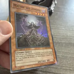 YUGIOH - MAITRE DES ZOMBIES - SUPER RARE - EXCELLENT - TAEV-FR039 - 1ST EDITION - Image 4