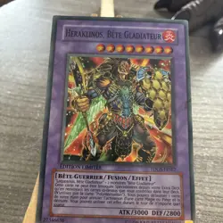 YUGIOH - HERAKLINOS BETE GLADIATEUR - EDITION LIMITEE - TDGS-FRSE2 - - Image 2