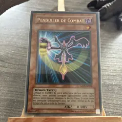 carte yu gi oh Pendulier de combat ABPF- FR006 1996 - Image 2