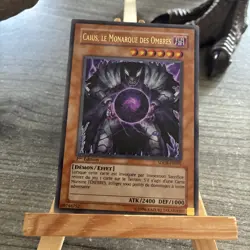 YUGIOH - CAIUS LE MONARQUE DES OMBRES L'EMPEREUR DES TENEBRES 1ERE ED SDDE-FR001 - Image 2