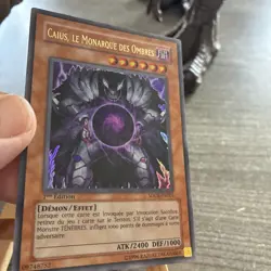 YUGIOH - CAIUS LE MONARQUE DES OMBRES L'EMPEREUR DES TENEBRES 1ERE ED SDDE-FR001 - Image 3