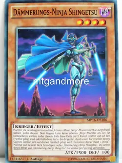 Yu-Gi-Oh - 1x Dammerungs-Ninja Shingetsu - MP16 - Mega-Tins - Common - Image 1