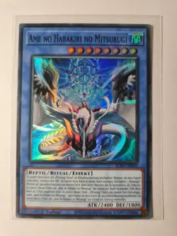 Yu-Gi-Oh! Ame no Habakiri no Mitsurugi • ALIN-DE092 • Ultra Rare • Deutsch • NM - Image 3