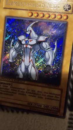 Yugioh Elementarheld Neos DL12 NM Rare Sammlung Old School Selten - Image 2