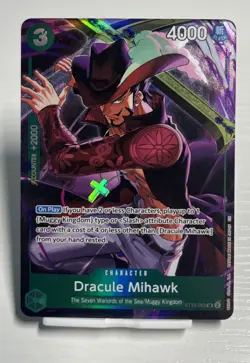 Dracule Mihawk (Illustration Box Vol.4) ST12-003 One Piece Promotion Cards Foil - Image 1