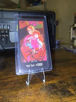 DON!! Card (Nami) (Black)Extra Booster: One Piece Heroines Edition Foil - Image 1